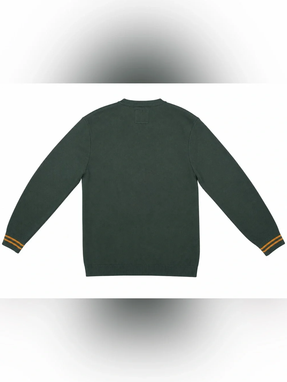 Vans Cotton Knit Cardigan Large Forest Green V-Neck Button Front Relaxed Fit